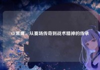 CF黑鹰，从赛场传奇到战术精神的传承