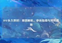 DNF永久停封：原因解析、申诉指南与预防措施
