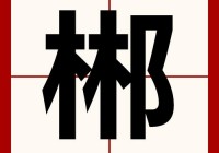 林加耳朵旁是什么字？详解郴字含义与由来