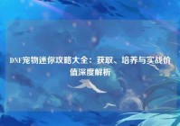 DNF宠物迷你攻略大全：获取、培养与实战价值深度解析