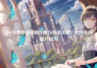 DNF天界珍珠获取攻略与用途详解，助你快速提升战力