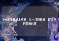 DNF宝宝养成全攻略：从入门到精通，打造你的最强伙伴