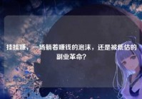 挂挂赚，一场躺着赚钱的泡沫，还是被低估的副业革命？