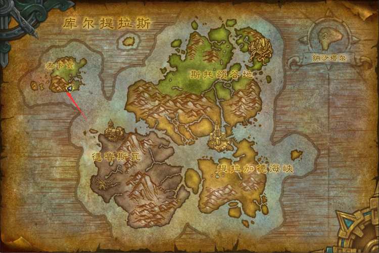 魔兽世界精英怪分布图大揭秘！稀有精英刷新点全掌握！