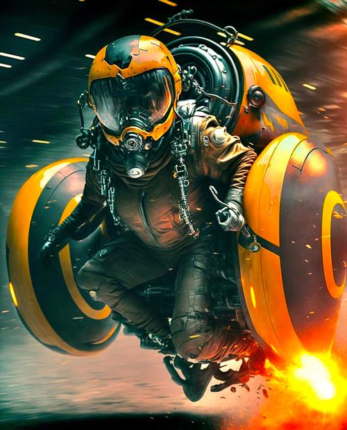 飞行摩托：未来科技与摩托车的完美融合