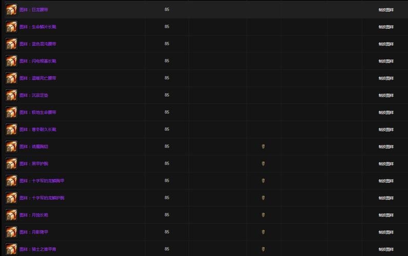 魔兽世界制皮图纸去哪买？制皮图纸出处详细攻略！