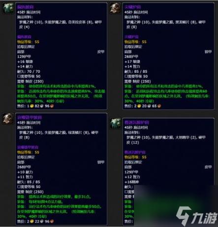 魔兽世界制皮图纸去哪买？制皮图纸出处详细攻略！