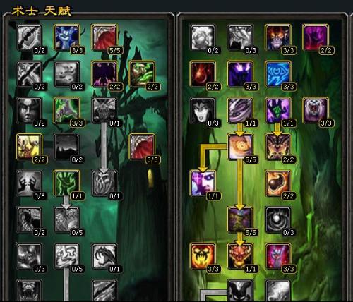 魔兽世界80级术士天赋雕文搭配，输出手法循环提升攻略！