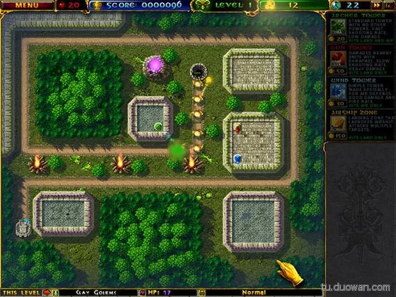 阿兹卡特守卫战塔防游戏玩法解析：保护阿兹卡特城