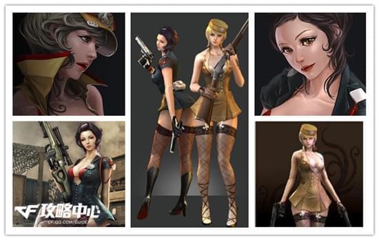 穿越火线中所有女角色不止猎狐者，还有这些你可能不知道！