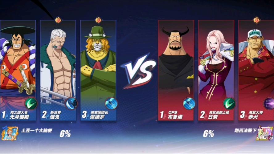 热血海贼王boss阵型大全，各种阵型任你选！