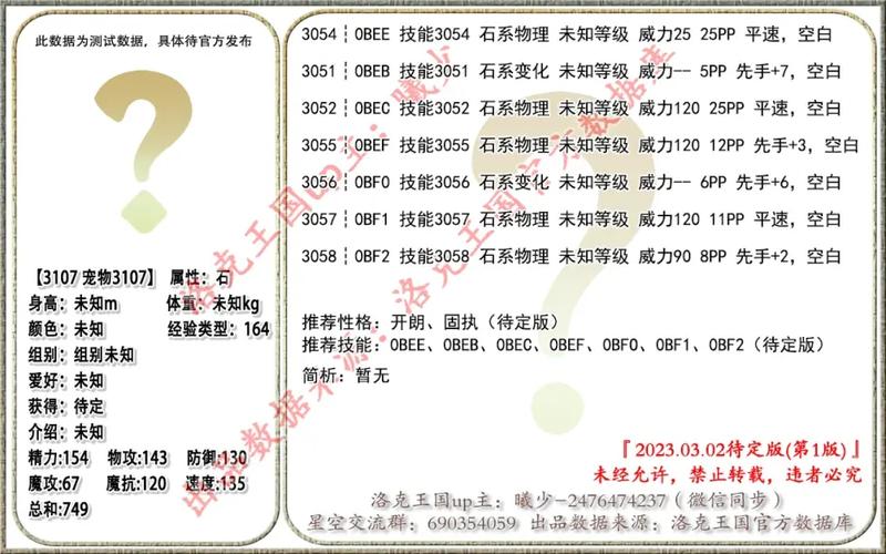 洛克王国技能石大全（最全各系技能石介绍）