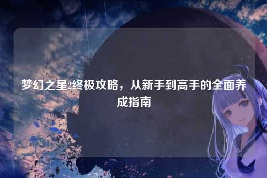 梦幻之星2终极攻略，从新手到高手的全面养成指南