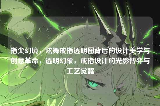 指尖幻境，炫舞戒指透明图背后的设计美学与创意革命，透明幻象，戒指设计的光影博弈与工艺觉醒