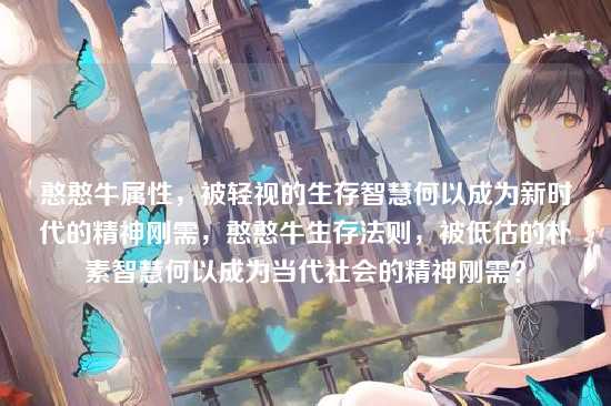 憨憨牛属性，被轻视的生存智慧何以成为新时代的精神刚需，憨憨牛生存法则，被低估的朴素智慧何以成为当代社会的精神刚需？