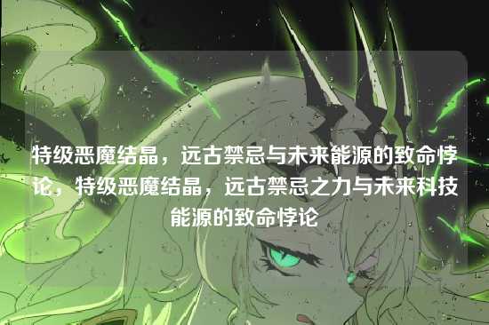 特级恶魔结晶，远古禁忌与未来能源的致命悖论，特级恶魔结晶，远古禁忌之力与未来科技能源的致命悖论